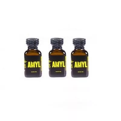 Lot de 3 Poppers Amyl 24 ml