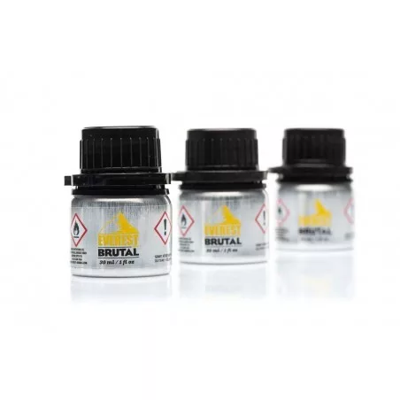 Lot de 3 Poppers Everest Brutal 30ml