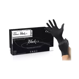 Gants pour Fist en Latex Noir