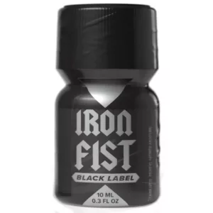 poppers mini iron fist black label 10ml